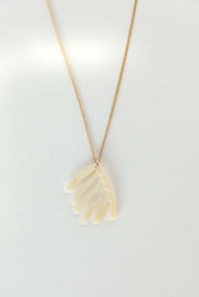 Coral Necklace - Bone