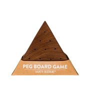 Wooden Peg Board Game