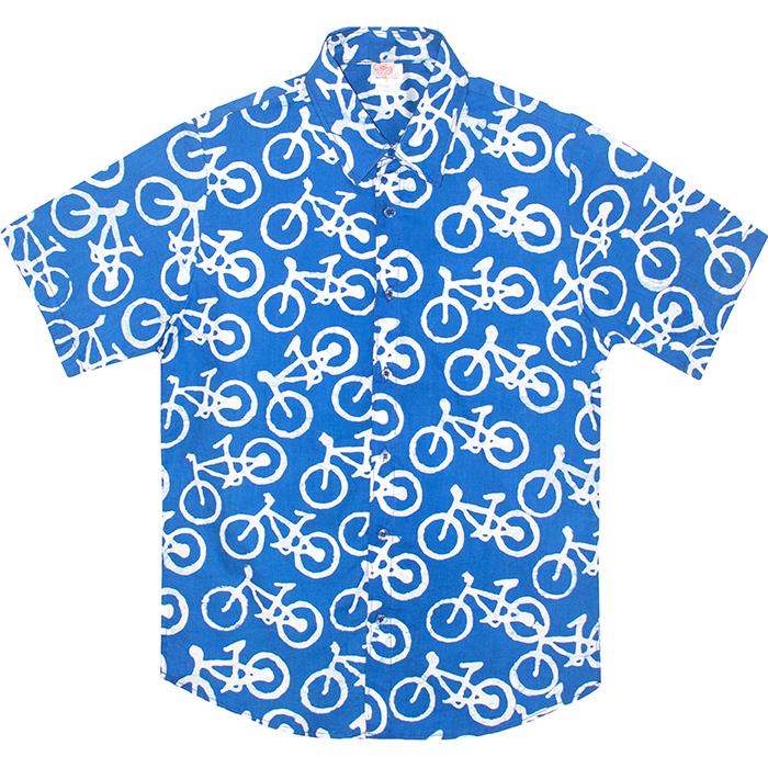 Men's Slim Fit Shirt - Bikes