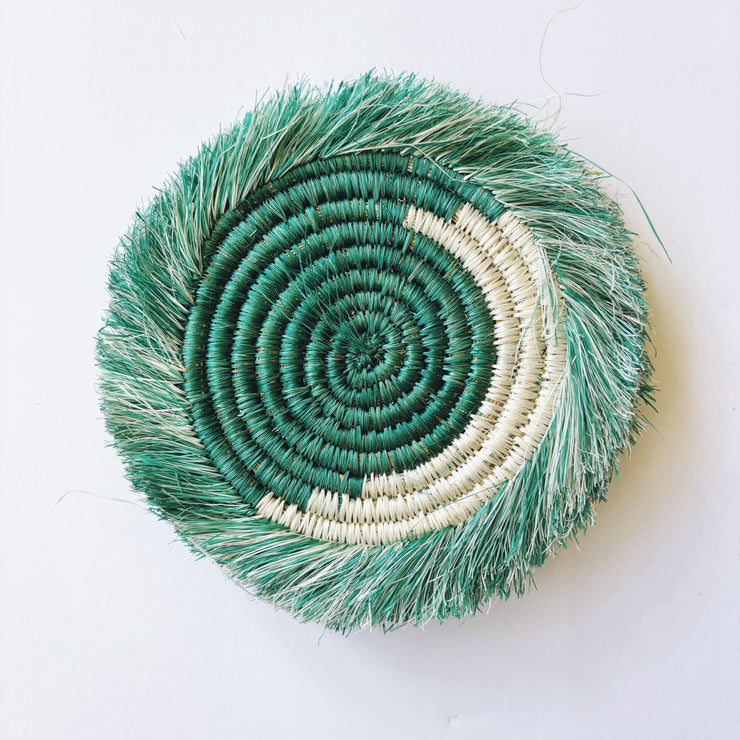 Woven Fringe Coasters - Mango & Main