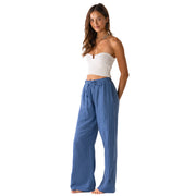 Ocean Blue Cabana Pants