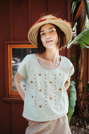 The Alba Crop Shirt