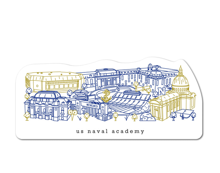 U.S. Naval Academy Sticker