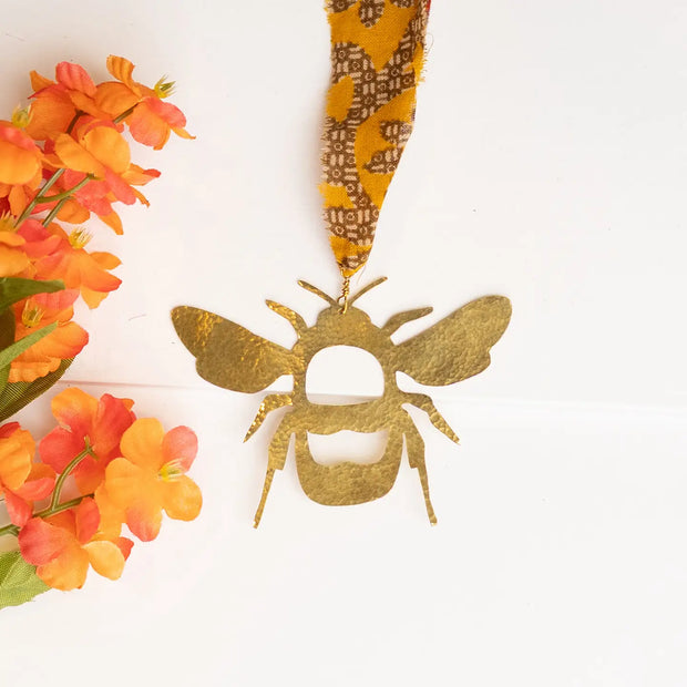 Brass Bee Ornament