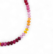 Bold Stone Necklace - Sunset