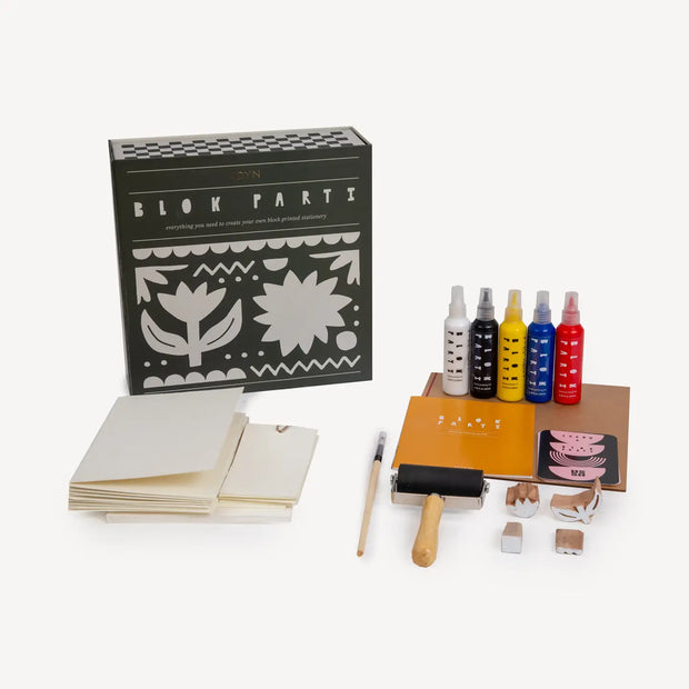 Blok Parti Stationery Kit - Tulip Print