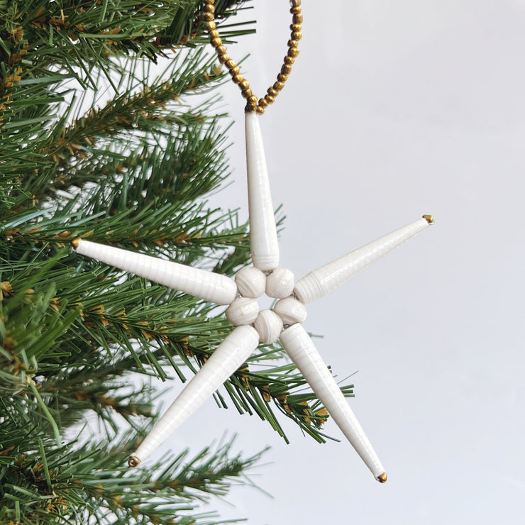 Bright Star Paper Ornament