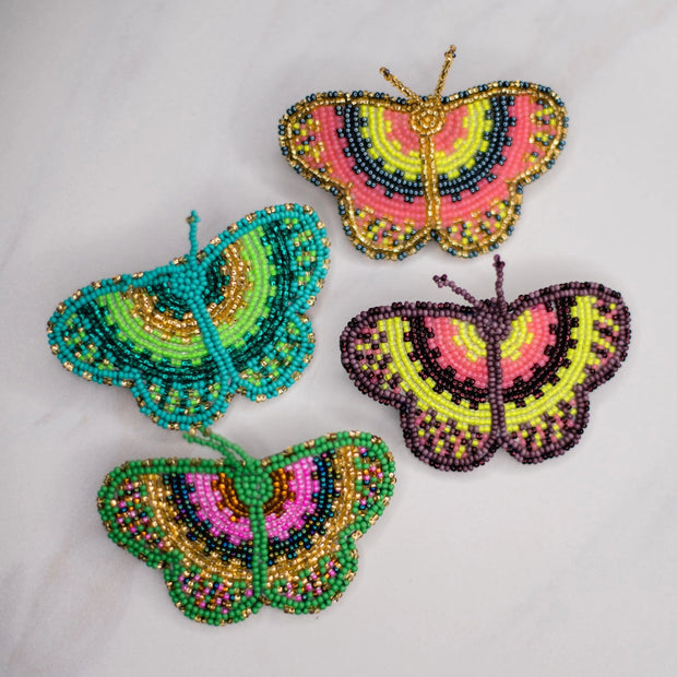 Butterfly Barrette - Mango + Main