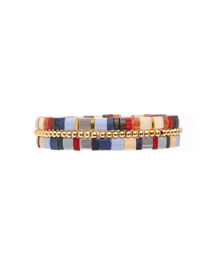 Miyuki Tila Bracelets - Set of 3