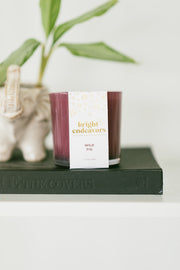 Wild Fig Soy Candle - 17oz Glass