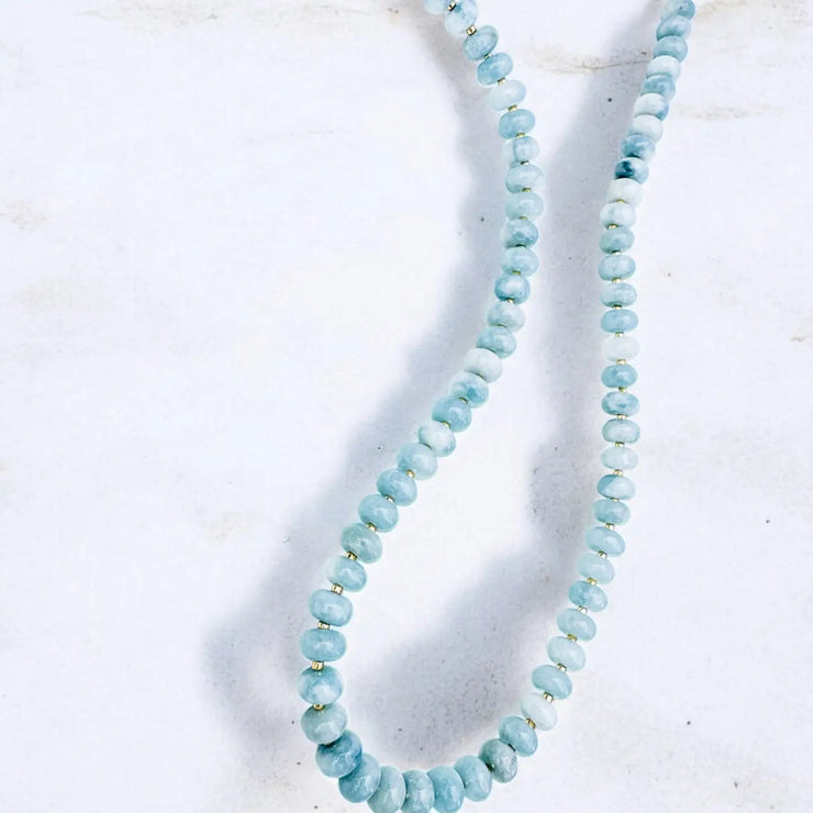 Bold Stone Necklace - Jasper
