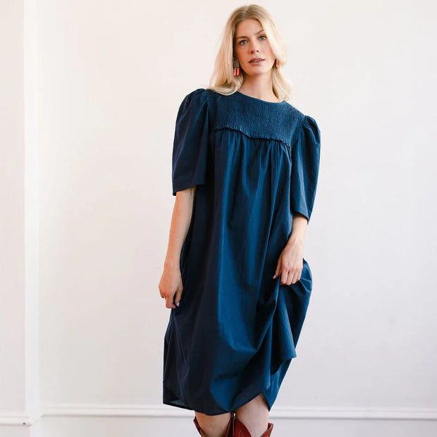 Navy Nomad Dress - Mango + Main