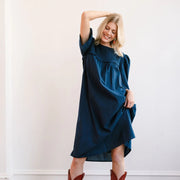 Navy Nomad Dress - Mango + Main