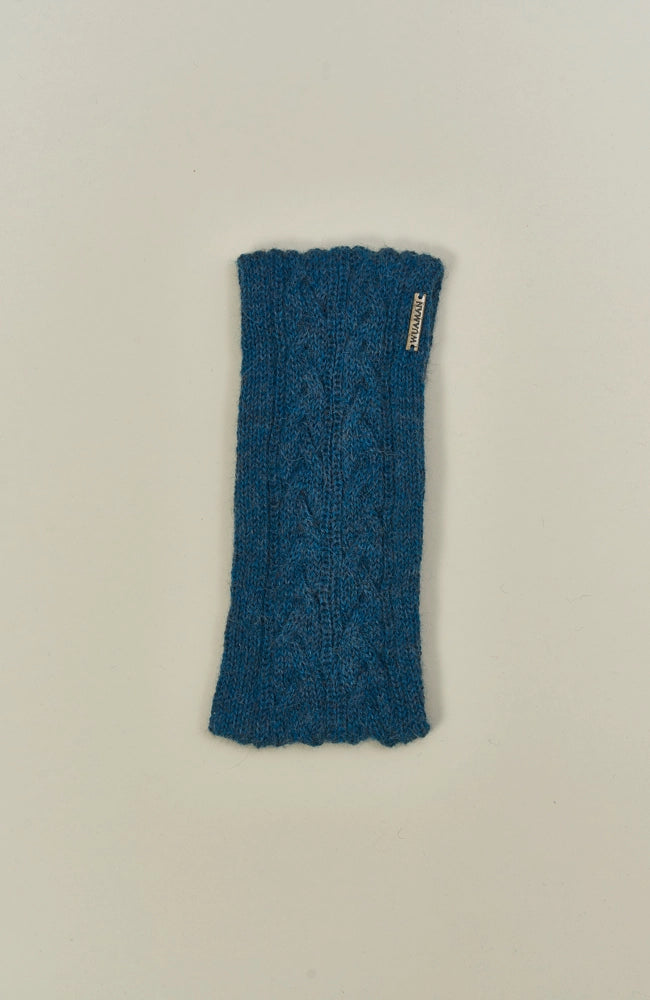 Alpaca Headband Ear Warmer - Teal