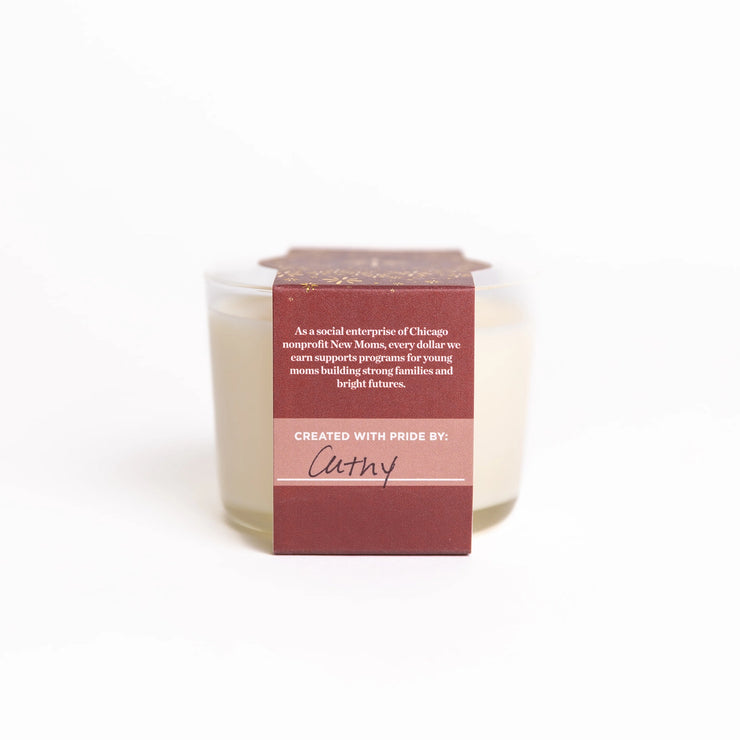 Pomegranate & Champagne Soy Candle - 7 oz mini