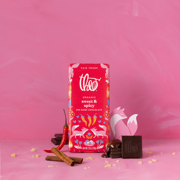 Sweet & Spicy 55% Dark Chocolate