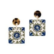 Madre Block Earrings