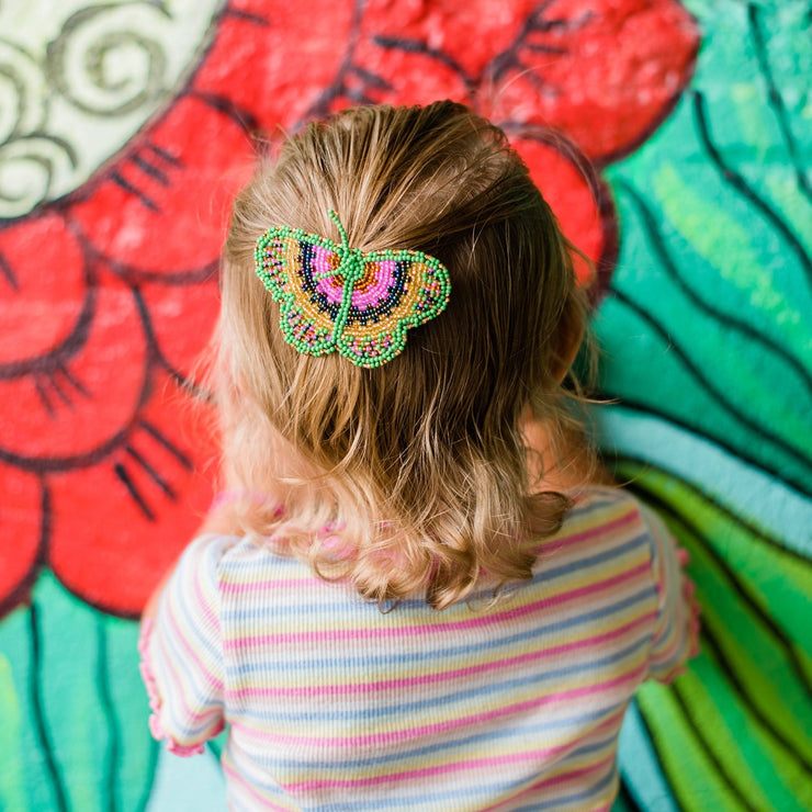 Butterfly Barrette - Mango + Main