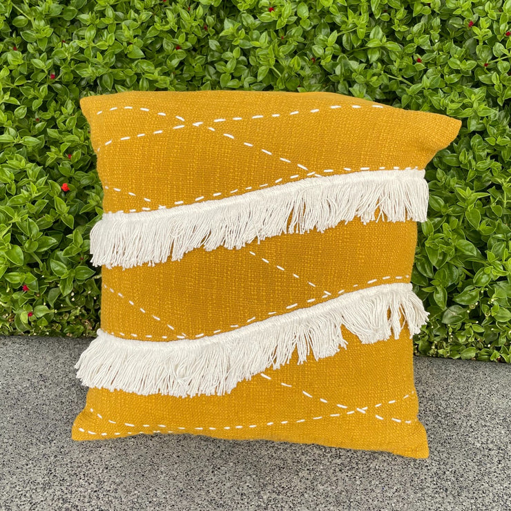 Kyra Throw Pillow Cover - Mango + Main