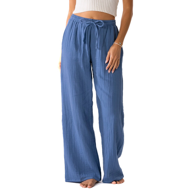 Ocean Blue Cabana Pants