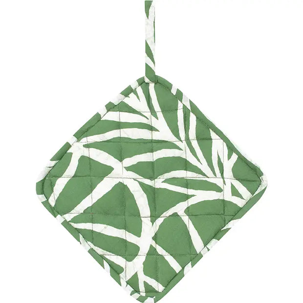 Pot Holder - Leaves