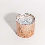 Brown Sugar & Fig Copper Mercury Glass Candle - 18 oz