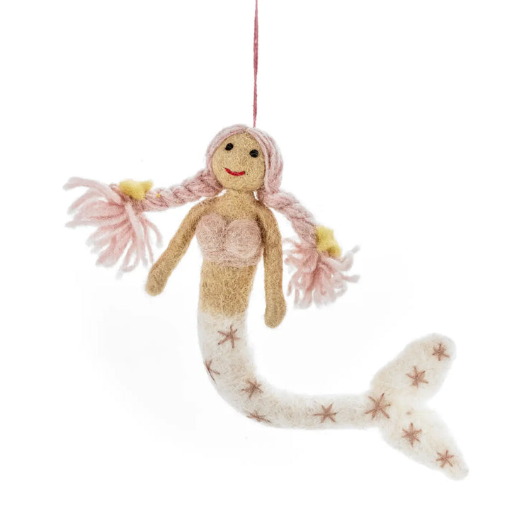 Magical Mermaids Felt Ornaments