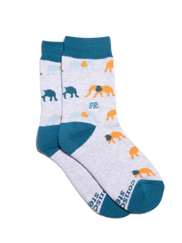 Kids Socks that Protect Elephants