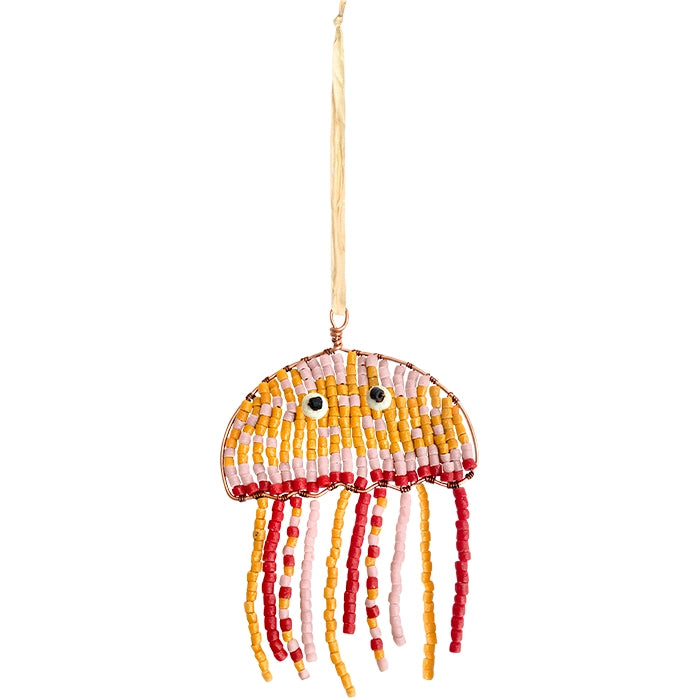 Recycled Glass Jellyfish Ornament - Mango + Main