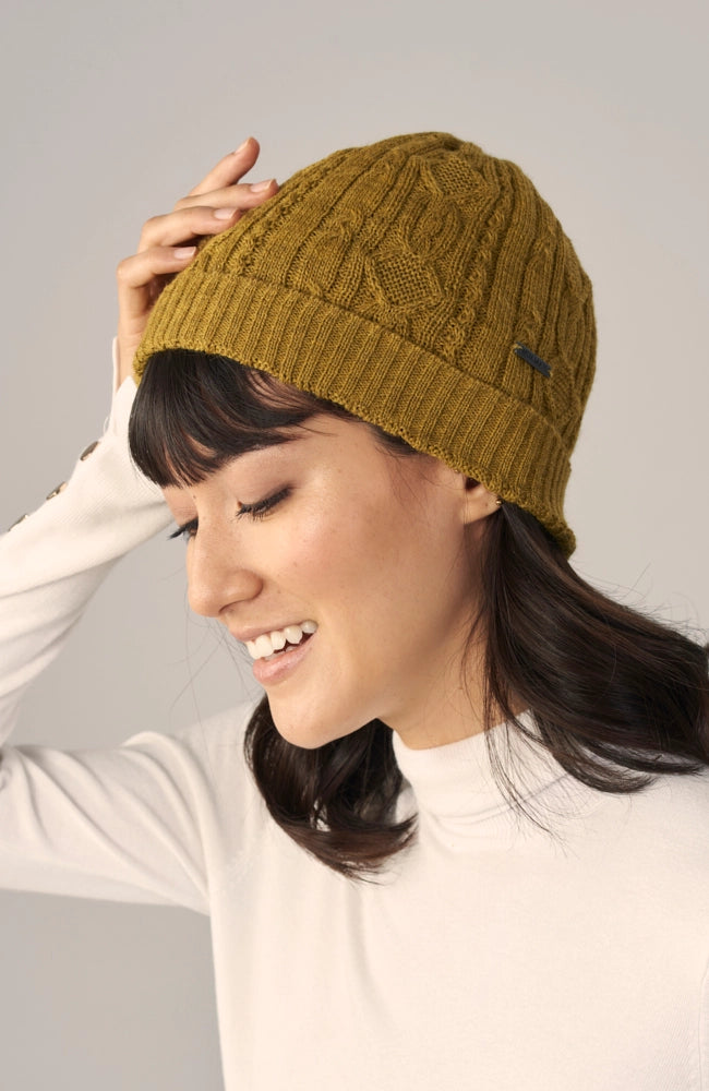 Alpaca Beanie - Mustard