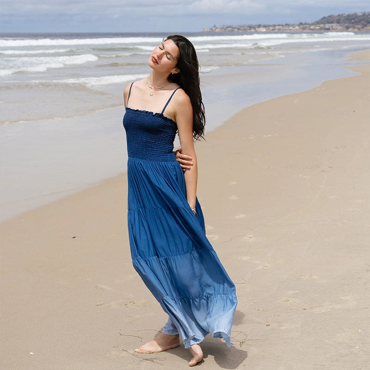 Ocean Mist Mai Tai Maxi Dress