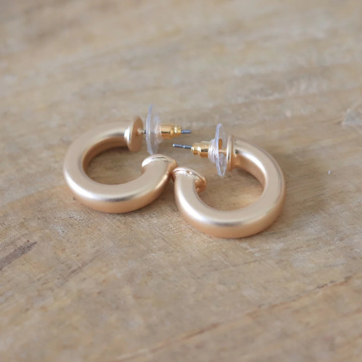 Everyday Mini Gold Hoop