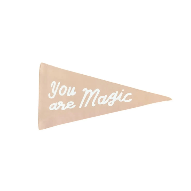 You Are Magic Pennant - Taupe - Mango + Main