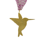 Brass Hummingbird Ornament