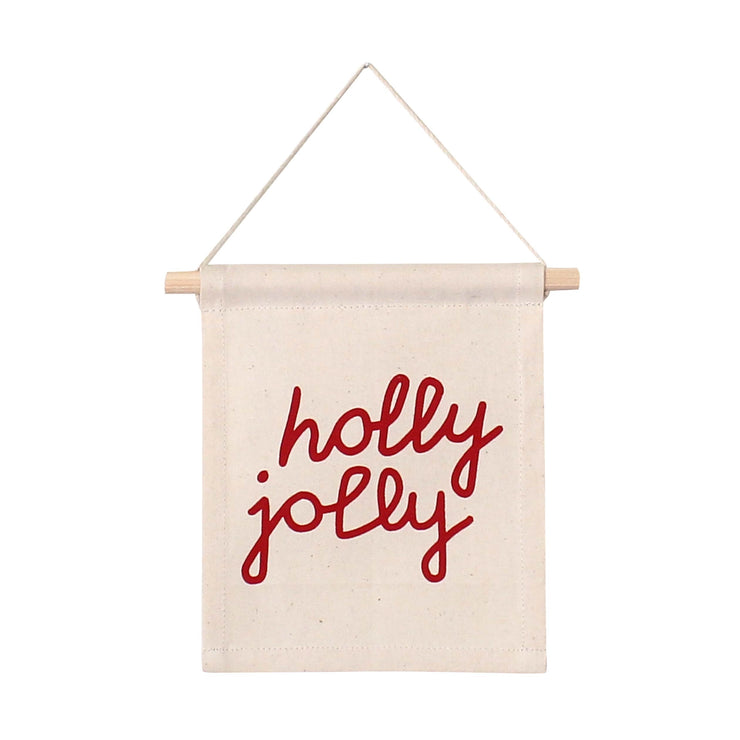 Holly Jolly Hang Sign - Mango + Main