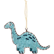 Recycled Glass Dinosaur Ornament - Mango + Main