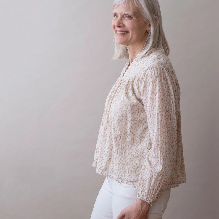 Isobel Top - Floret Cream