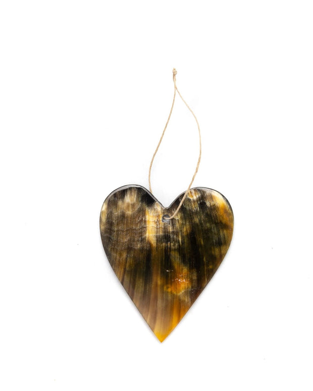 Horn Heart Ornament - Mango & Main