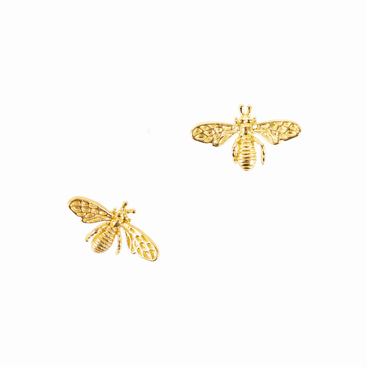 Bee Post Earrings