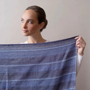 Shades of Blue Handwoven Scarf - Mango & Main