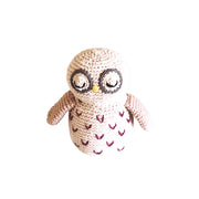 Organic Owl Rattle - Mango + Main