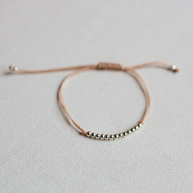 Bead String Bracelet