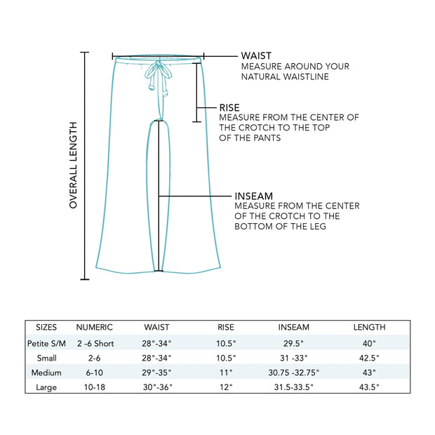 Sage Cabana Pants - Mango + Main