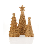 Holga Basket Christmas Trees - Set of 3