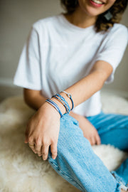 Blueberry Element Bracelet Set - Mango + Main