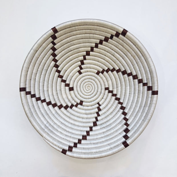 Large Basket - Brown Spiral