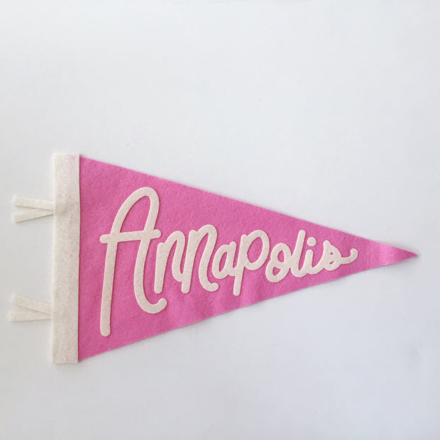 Annapolis Pennant - Pink
