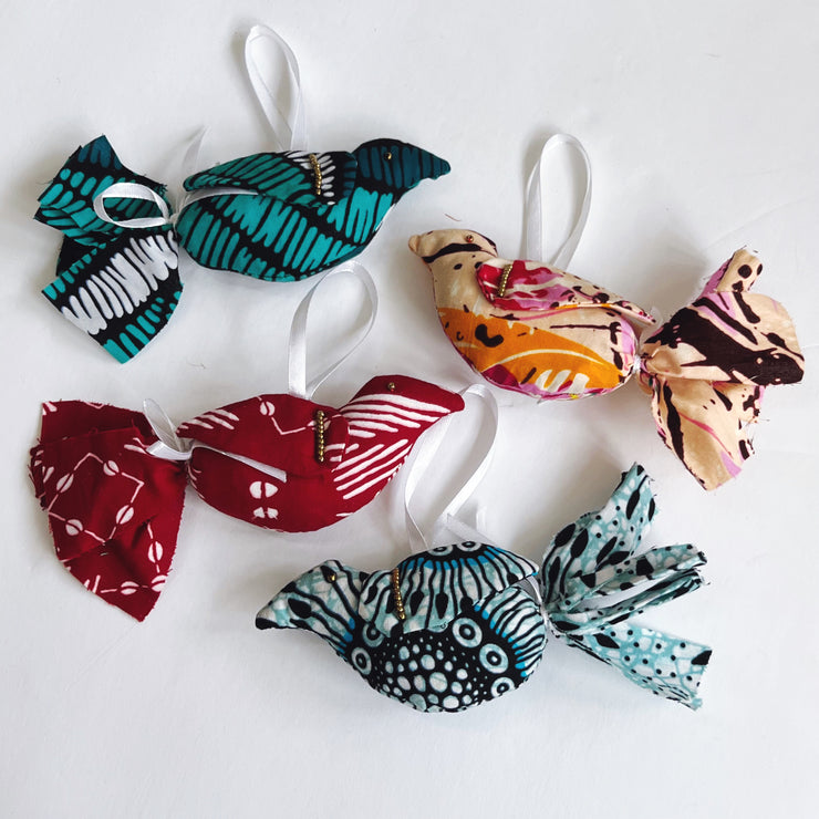 Bird Market Fabric Ornament