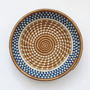 Small Basket - Blue Checkers