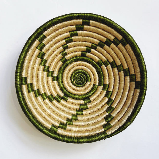 Small Basket - Olive Green Spinner
